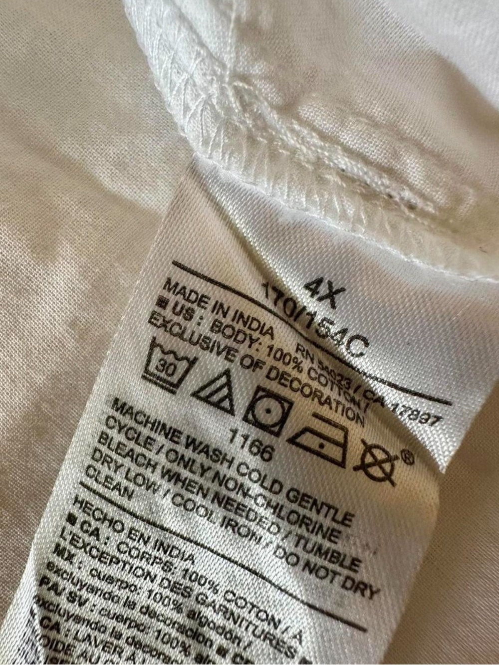 Old Navy White Embroidered Cotton Cami Tank Cottagecore Boho Plus Size 4X - Picture 6 of 8